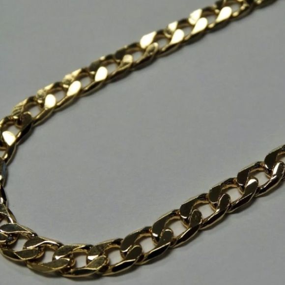 Other - 14K High Polish STAMPED Cuban Link Gold Chain NEW